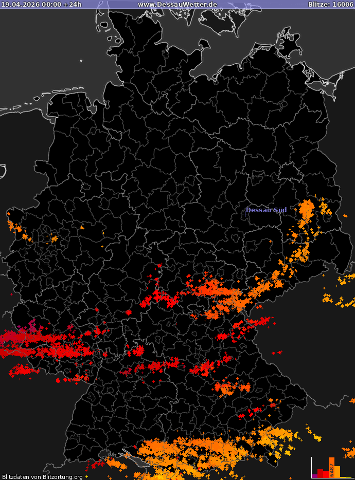 Salamakartta Saksa 2026-04-19